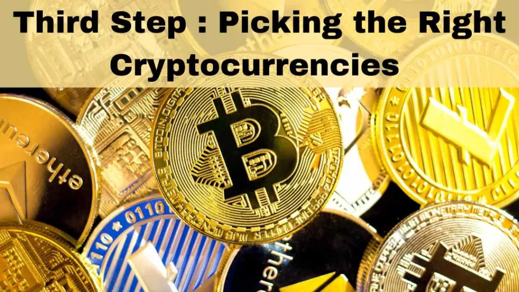 Picking the Right Cryptocurrencies 