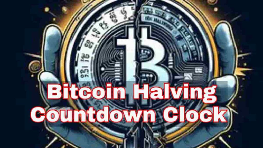 Bitcoin Halving Countdown Clock 