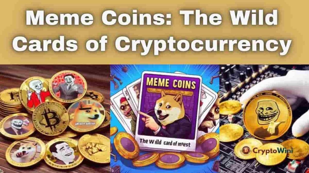 Top 10 crypto coins to invest : Meme Coins The Wild Cards of Cryptocurrency