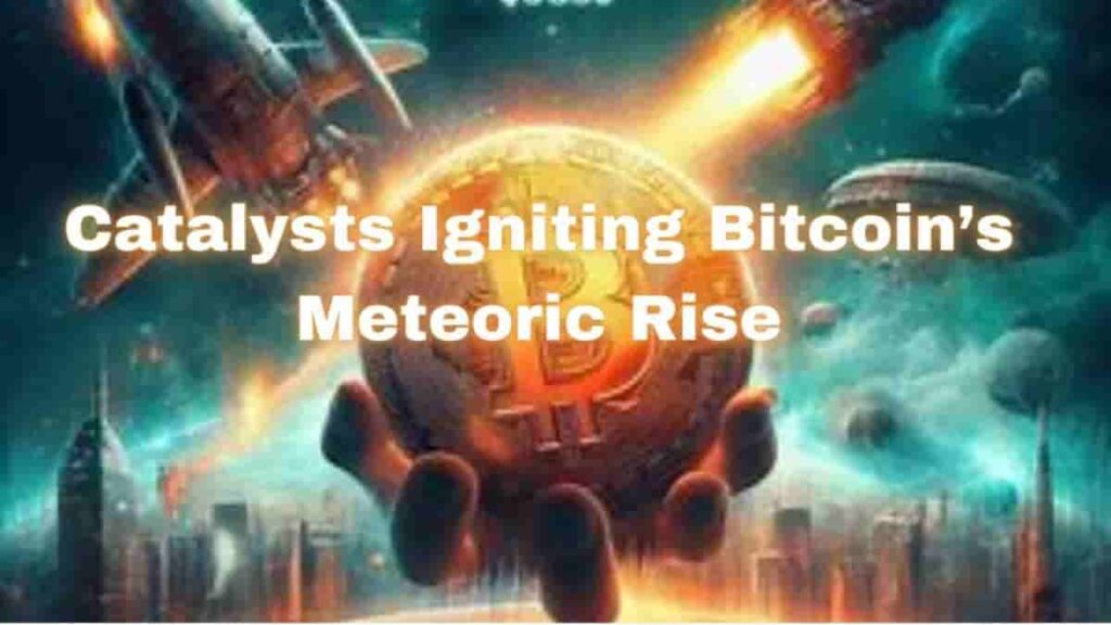 Bitcoin's $3 Trillion Splash : Catalysts Igniting Bitcoin’s Meteoric Rise