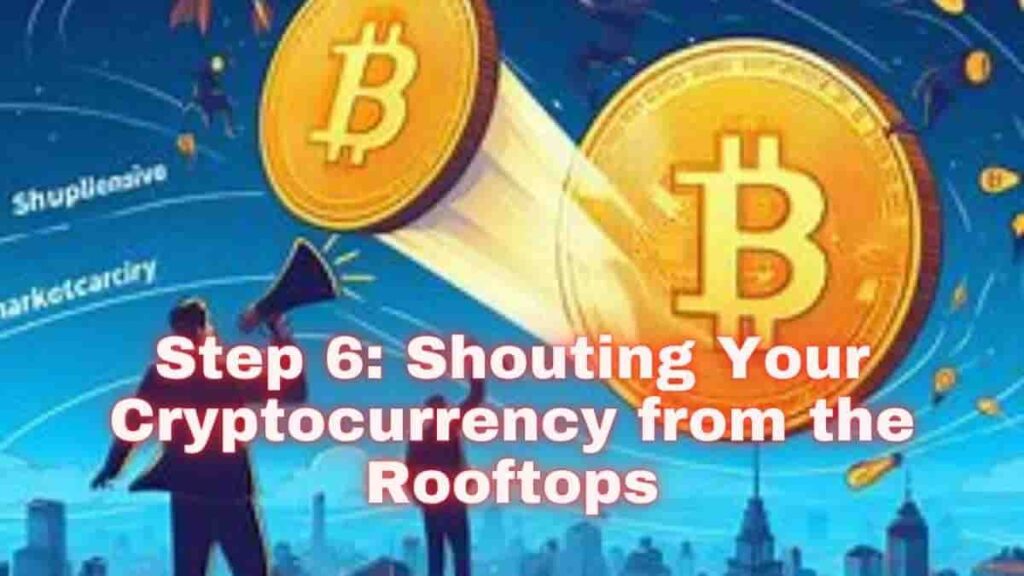 How to Create a New Cryptocurrency : Step 6 Shouting Your Cryptocurrency from the Rooftops