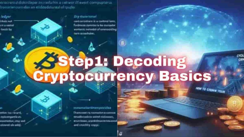 How to Create a New Cryptocurrency : Step1 Decoding Cryptocurrency Basics