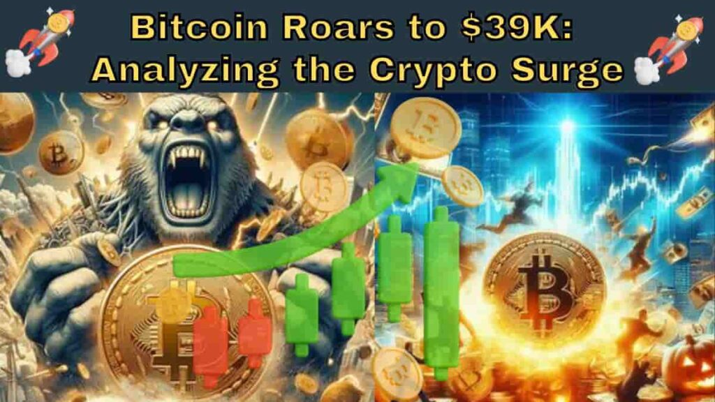 Bitcoin Roars to $39K Analyzing the Crypto Surge