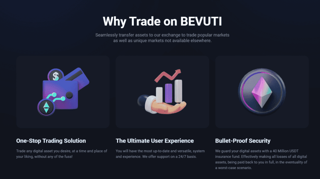 How Does bevuti.com Compare With Other Exchanges