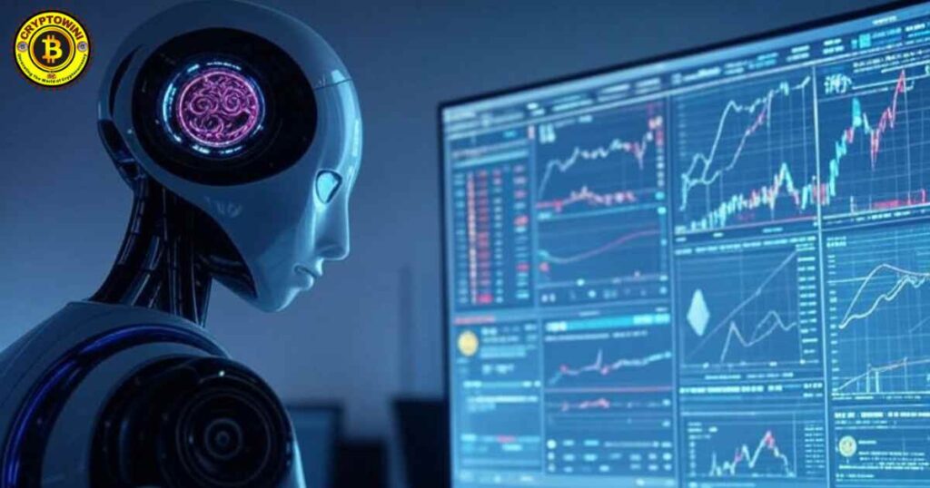AI analyzing and predicting crypto market trends